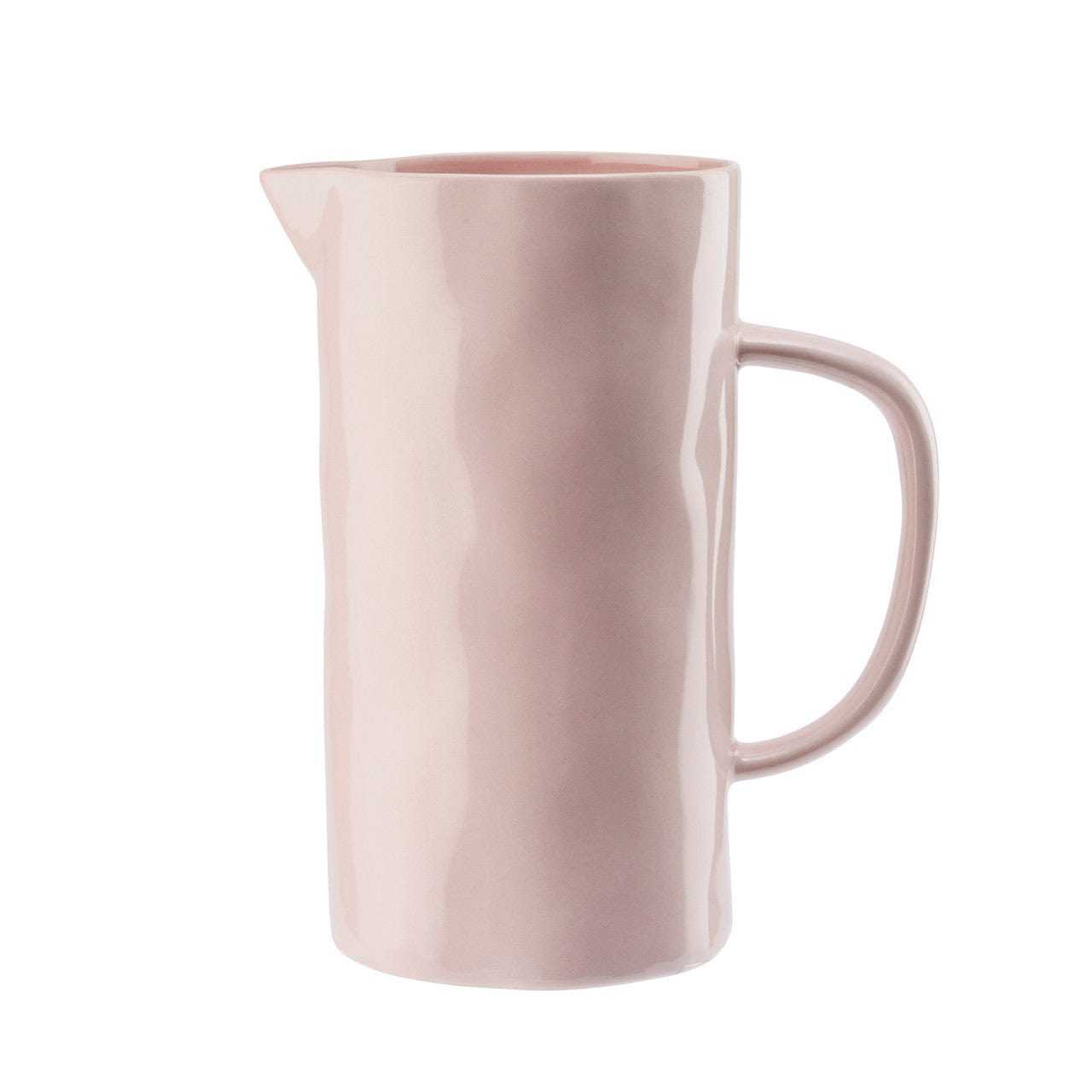 Large Ceramic Jug Pale Pink