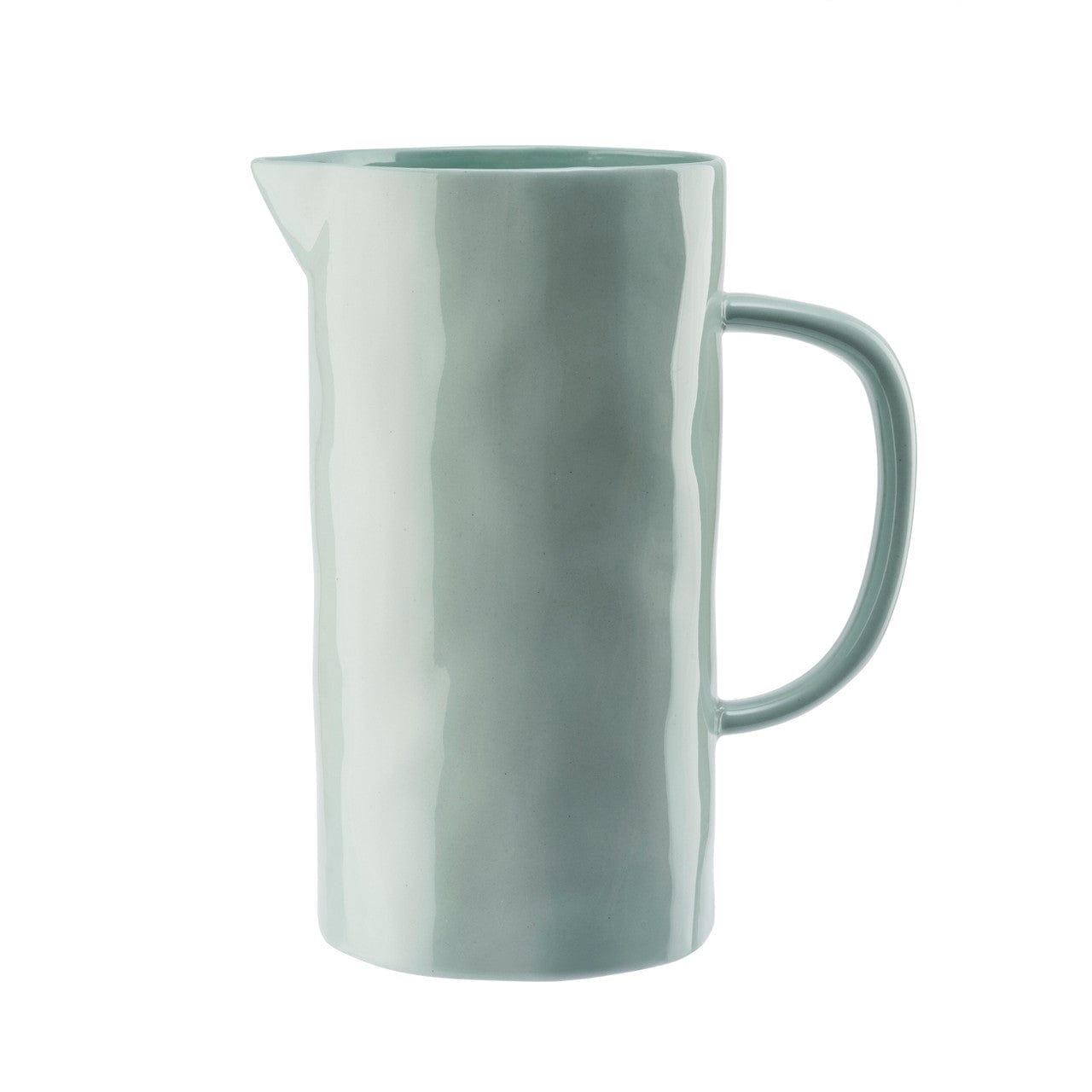 Large Ceramic Jug Pale Blue