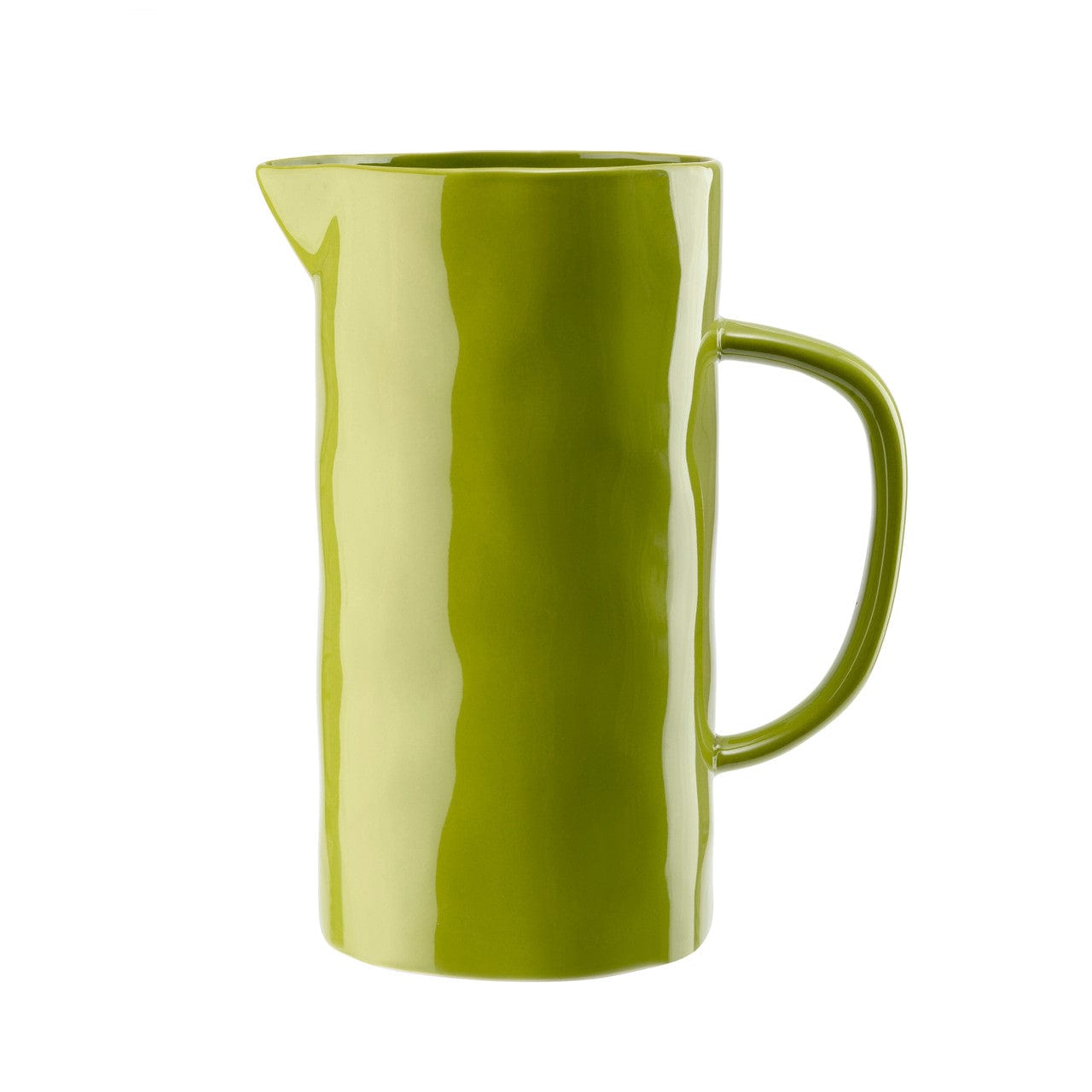 Large Ceramic Jug Green