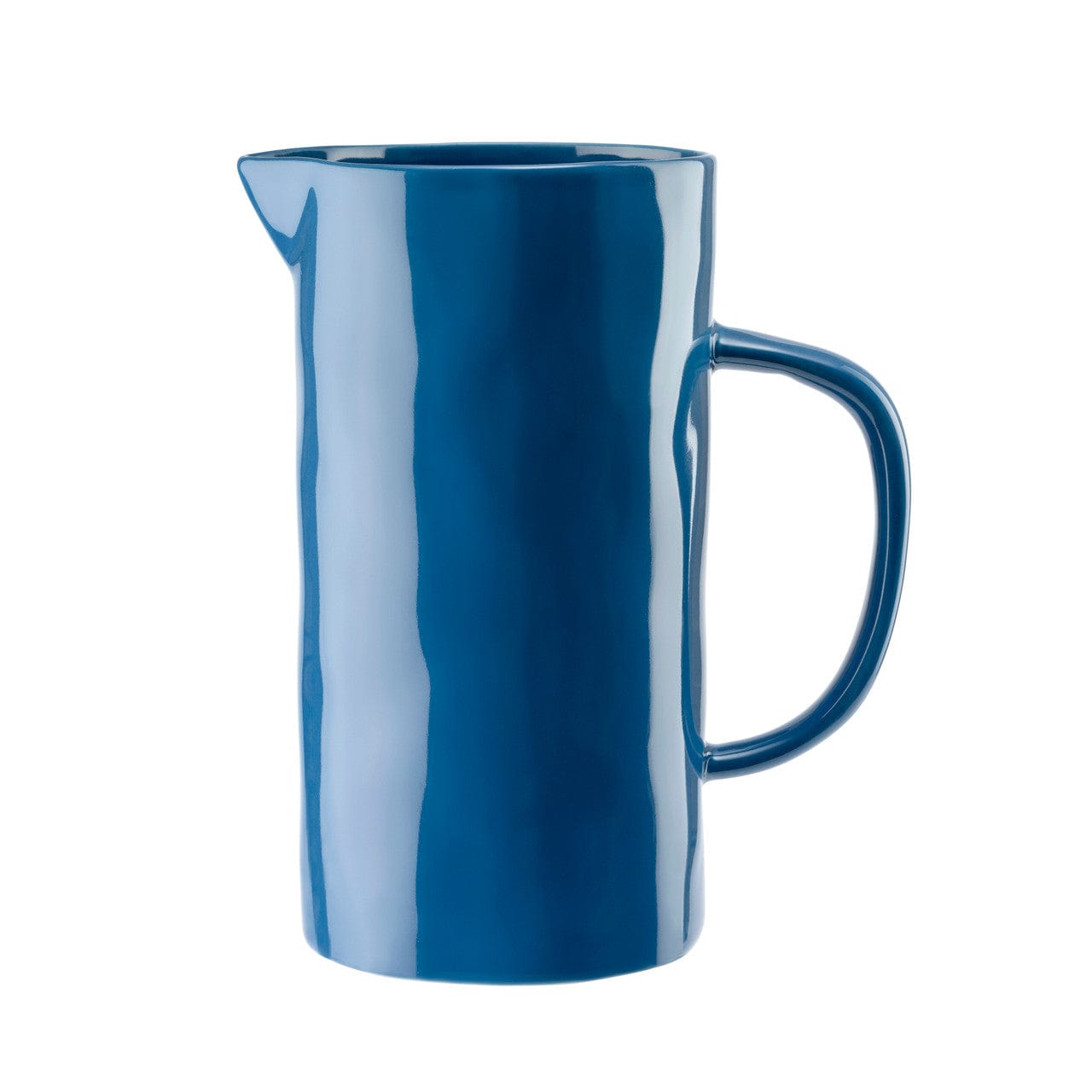 Large Ceramic Jug Mid Blue