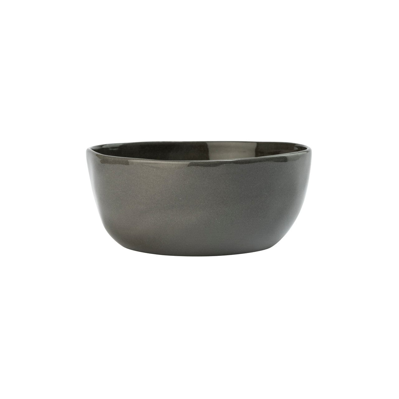 Large Ceramic Dipping Bowl Charcoal Grey