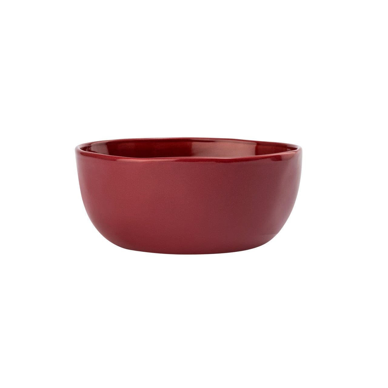 Large Ceramic Dipping Bowl Raspberry 