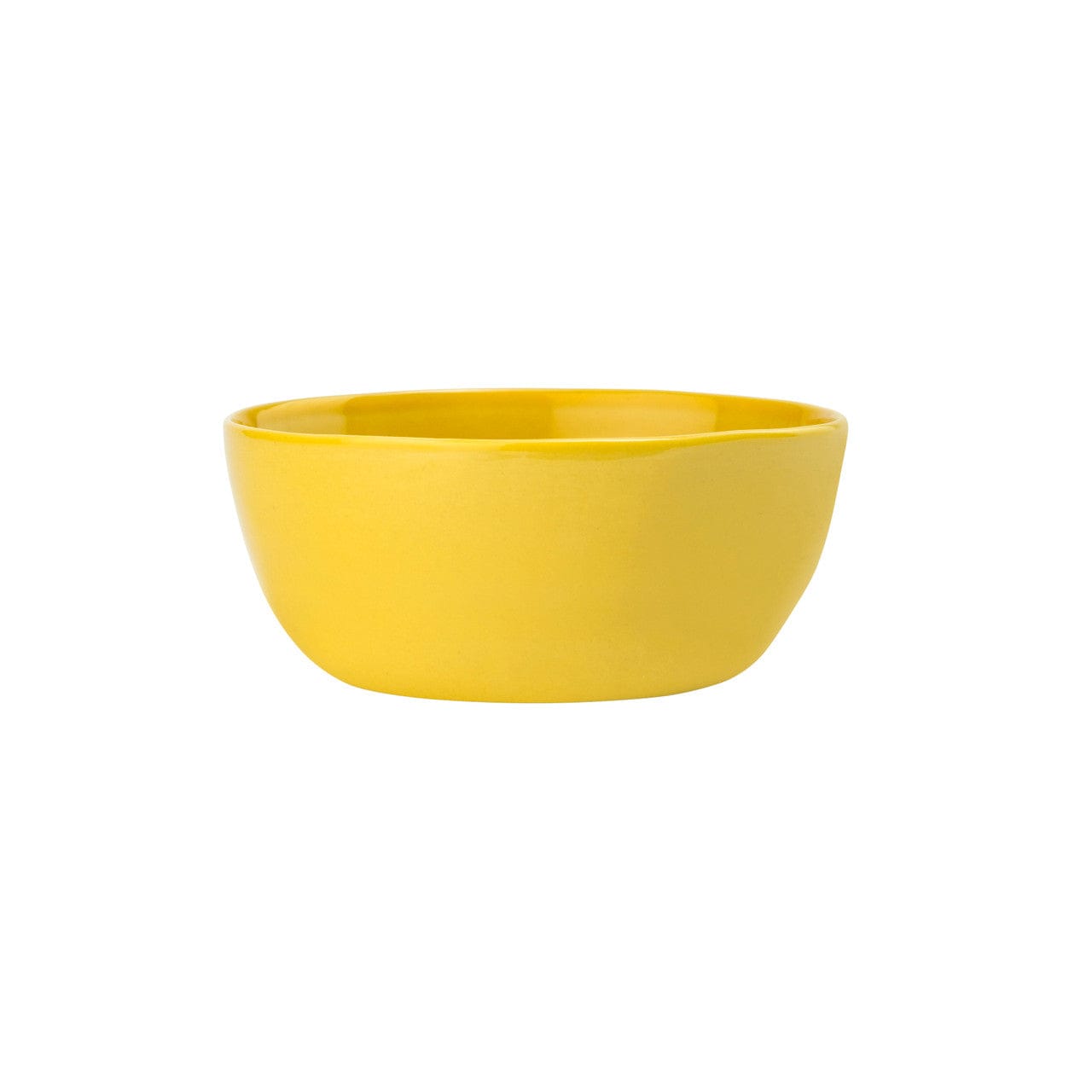 Large Ceramic Dipping Bowl Yellow 