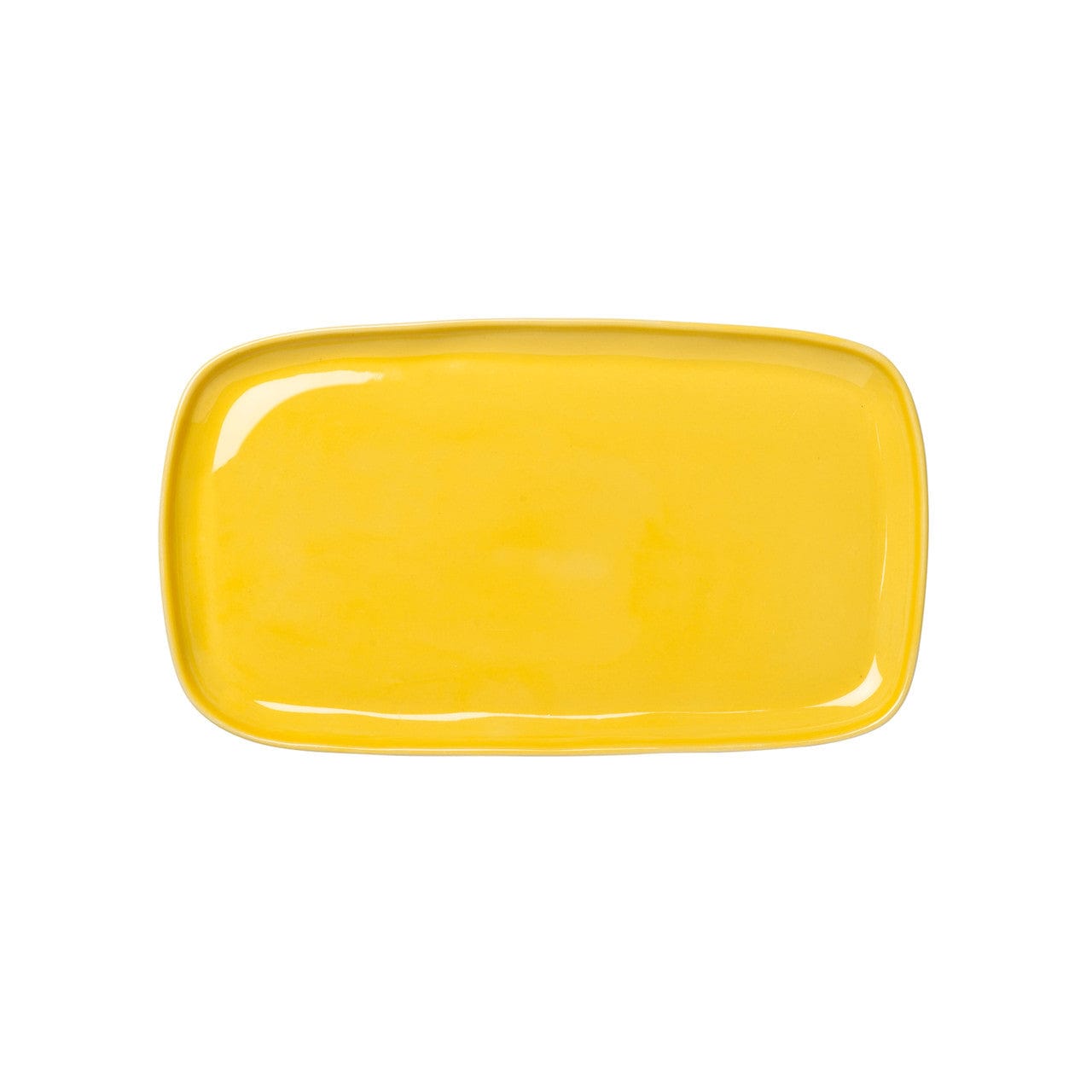 Ceramic Antipasti Plate Yellow