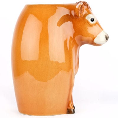 Jersey Cow Ceramic Flower Vase