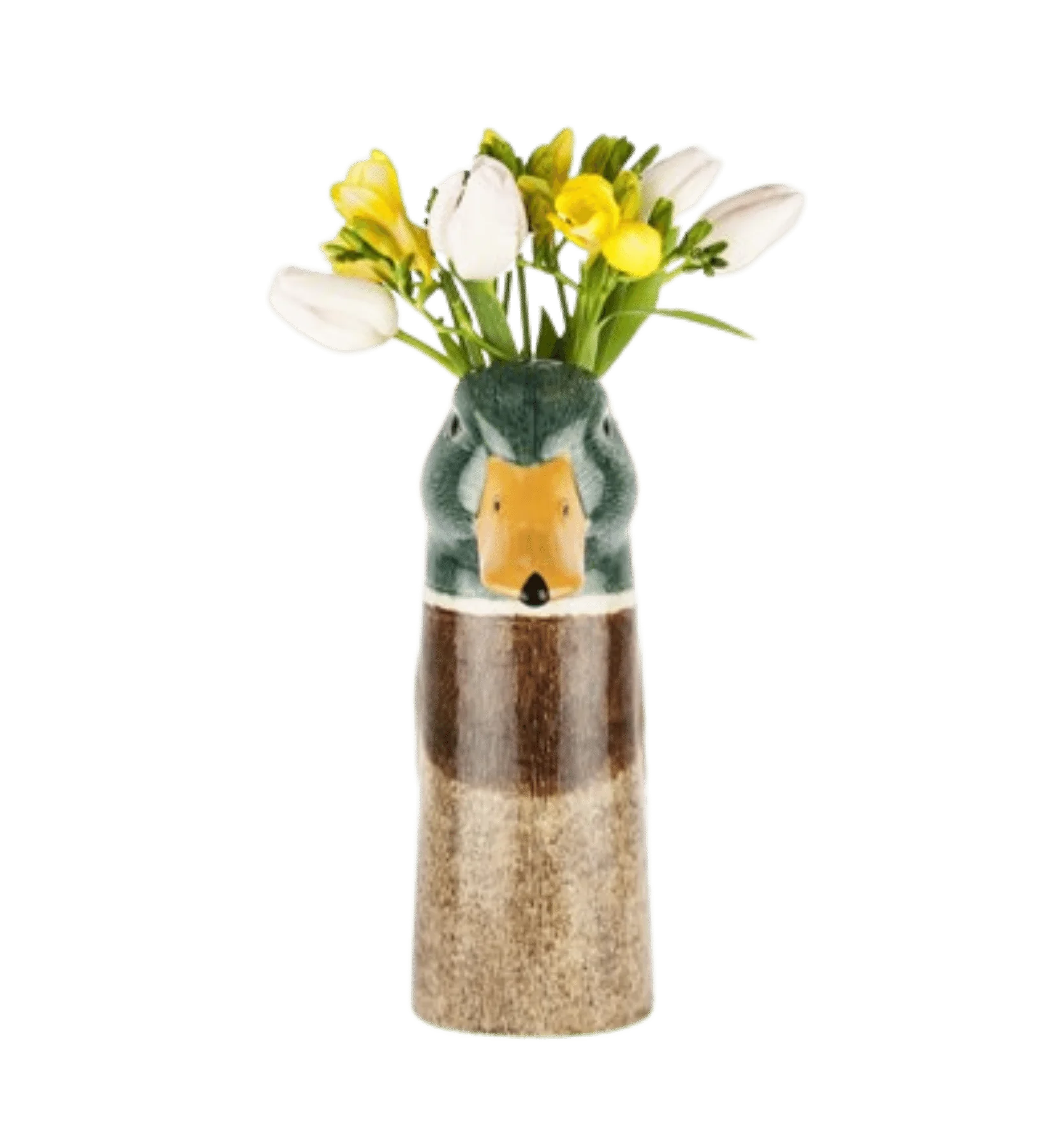 Mallard Tall Ceramic Flower Vase