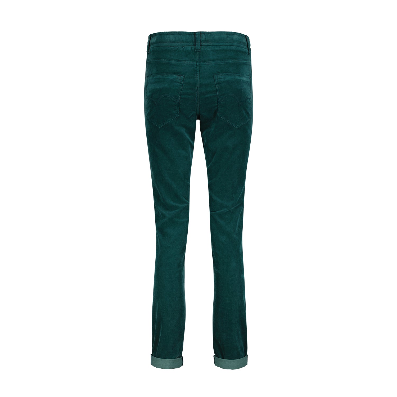 Tessy Velvet Jogger Regular Rise 4322 Teal