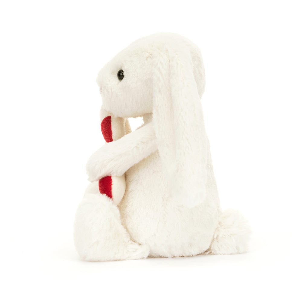 Jellycat Bashful Bunny With Candy Cane