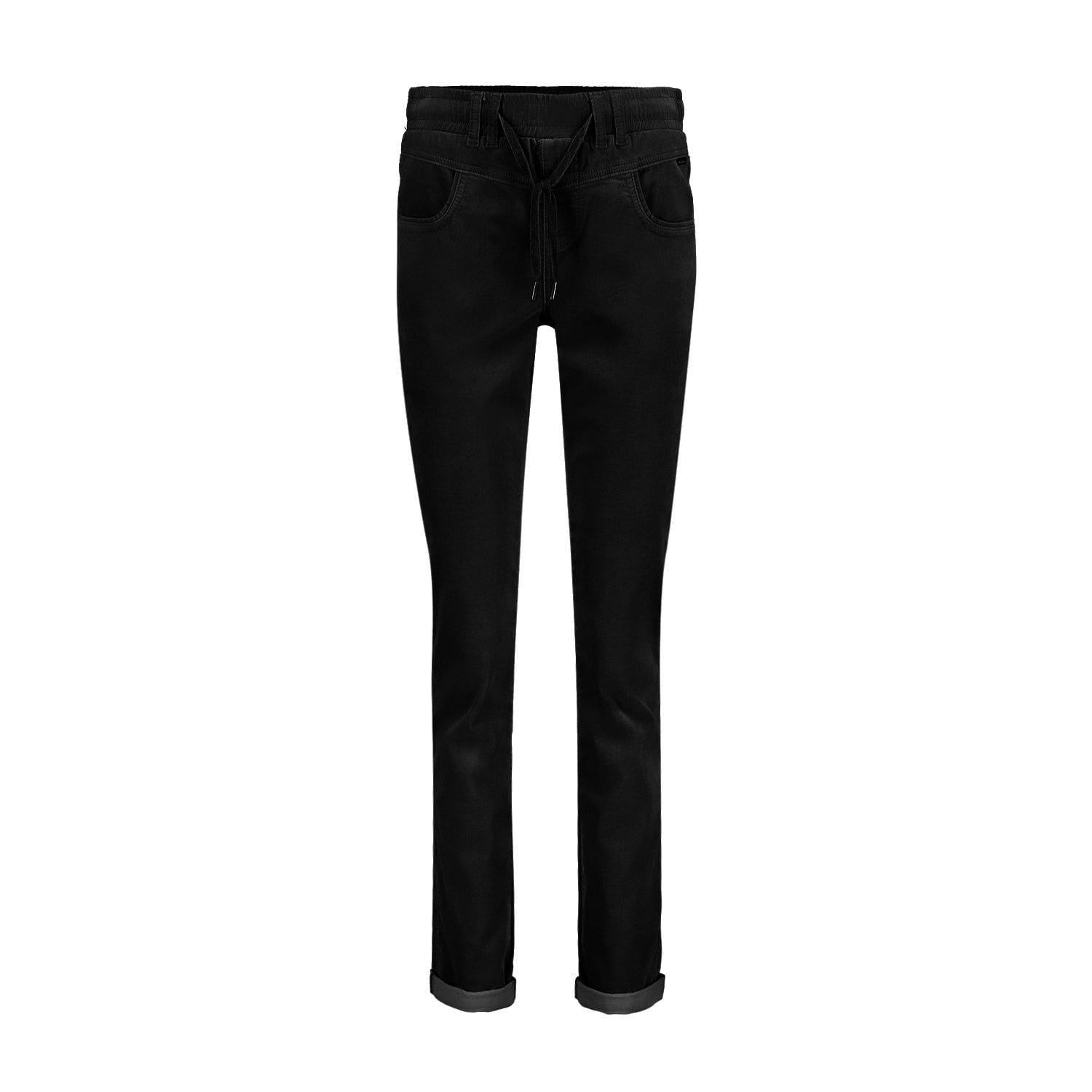 Tessy Velvet Jogger Regular Rise 4322 Black