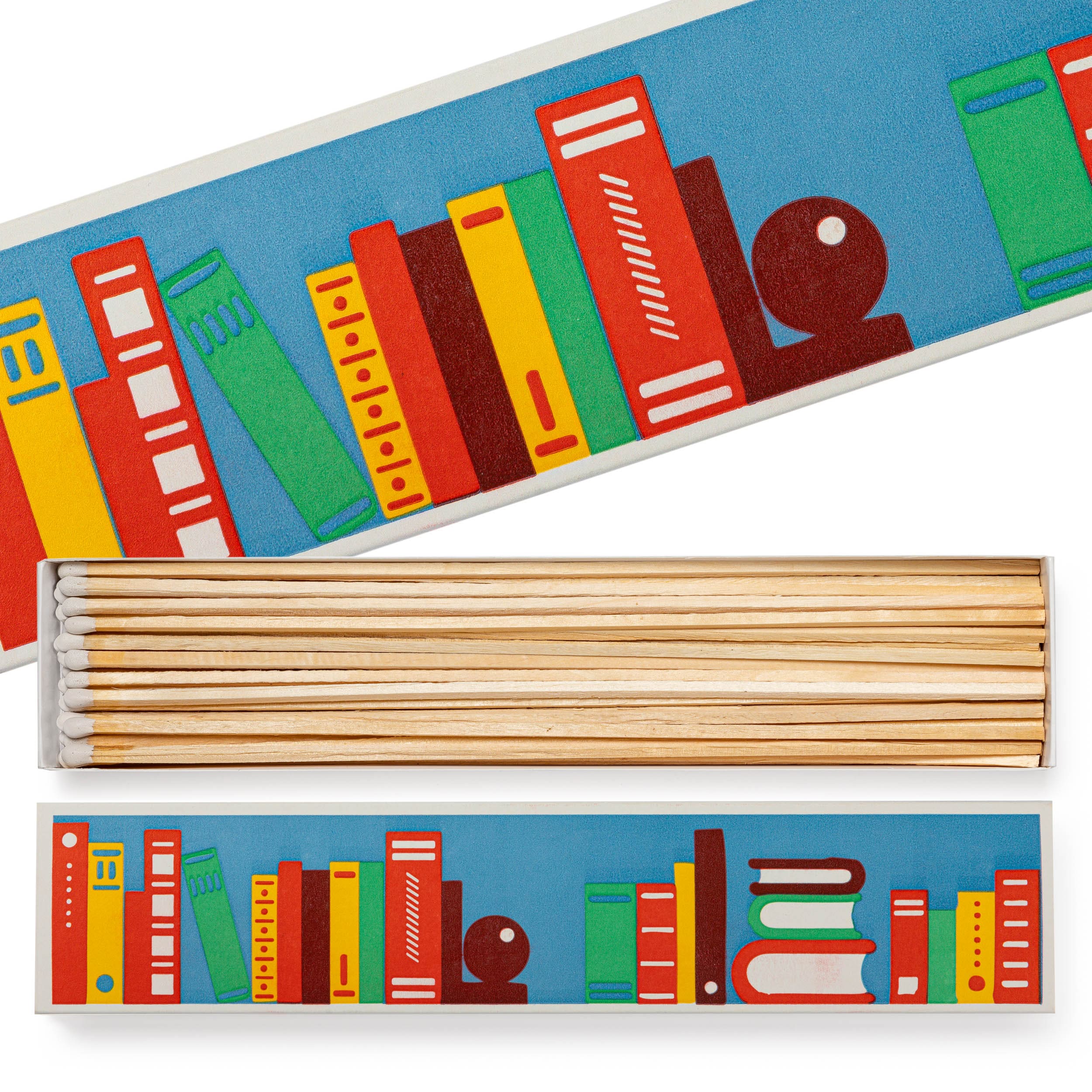 Extra Long Luxury Matches Book Shelf