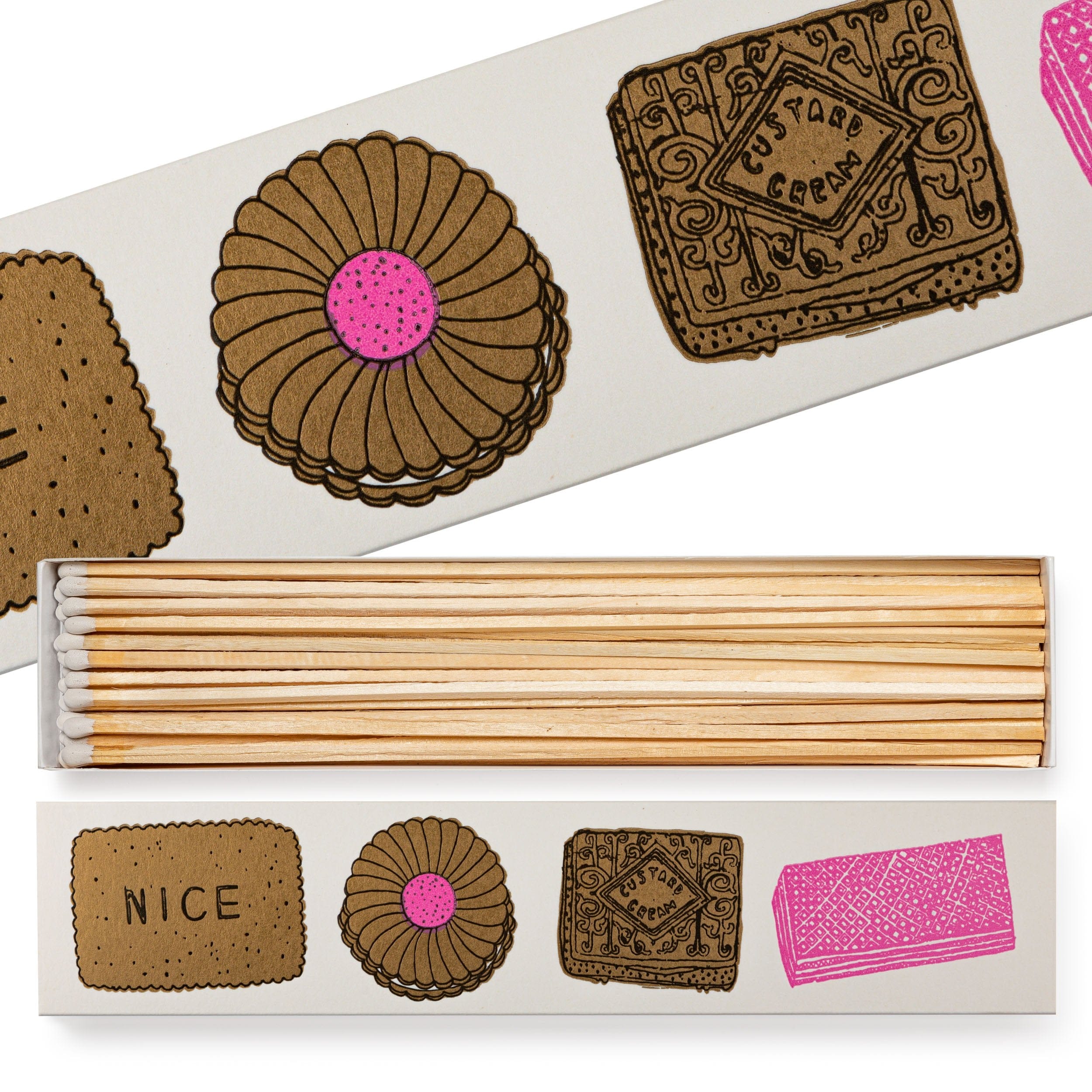 Extra Long Luxury Matches Biscuits