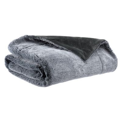 Kinta Faux Fur Luxury Bed Throw Tonnere