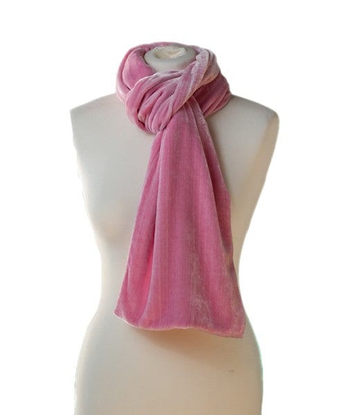 Luxury Silk Velvet Double Sided Scarf Sugar