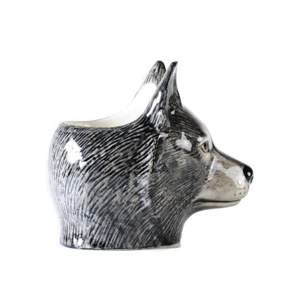 Wolf Face Egg Cup