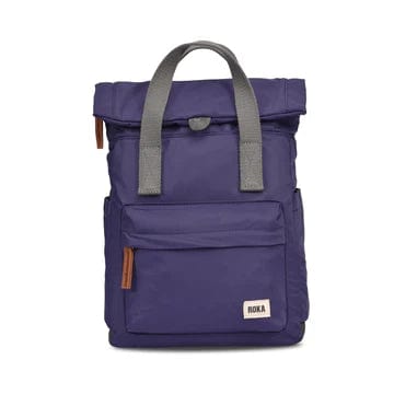 Roka Canfield B Sustainable Nylon Rucksack Mulberry