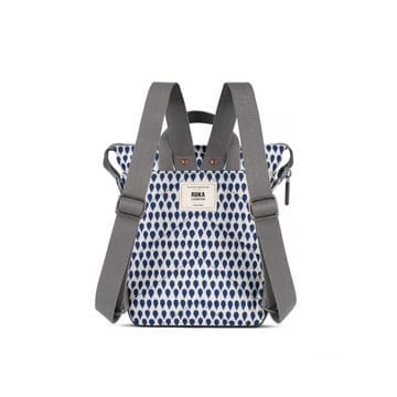 Roka Bantry B Denim Rain Recycled Canvas Rucksack