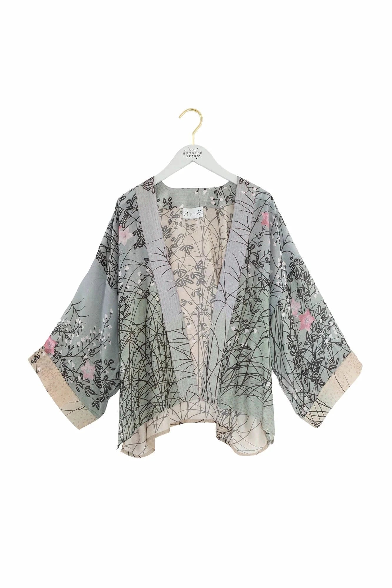 Dunes Grey Kimono by One Hundred Stars