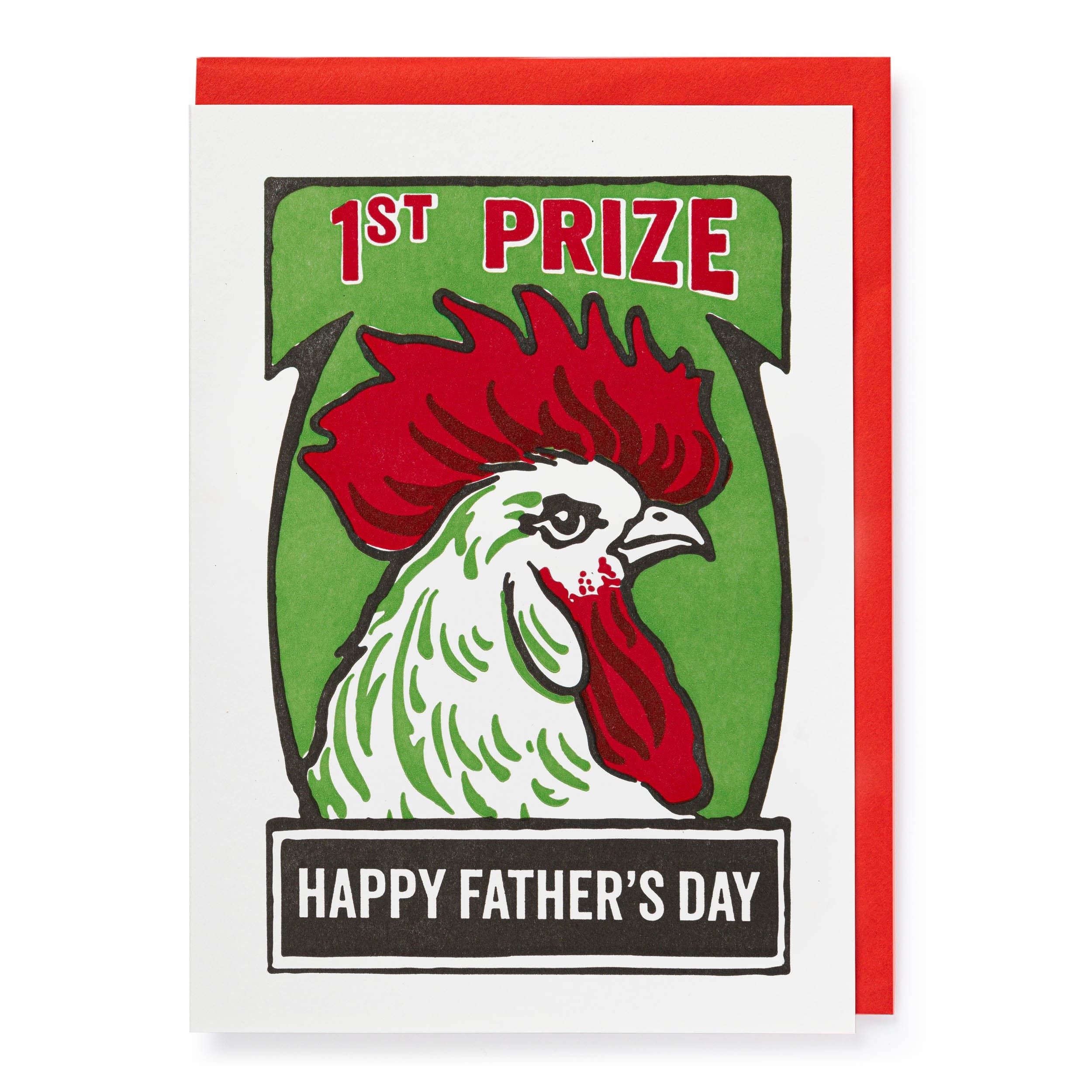 Letterpress Father’s Day Card 1st Prize