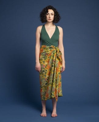 Cotton Scarf/Sarong 180x110cm Swainston Gold