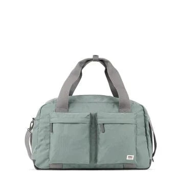 Roka Gatwick Recycled Canvas Travel Bag, Medium Pewter