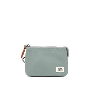 Roka Sustainable Canvas Small Carnaby Wallet Pewter