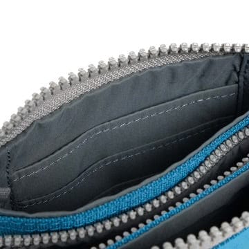 Roka Sustainable Canvas Small Carnaby Wallet Sapphire