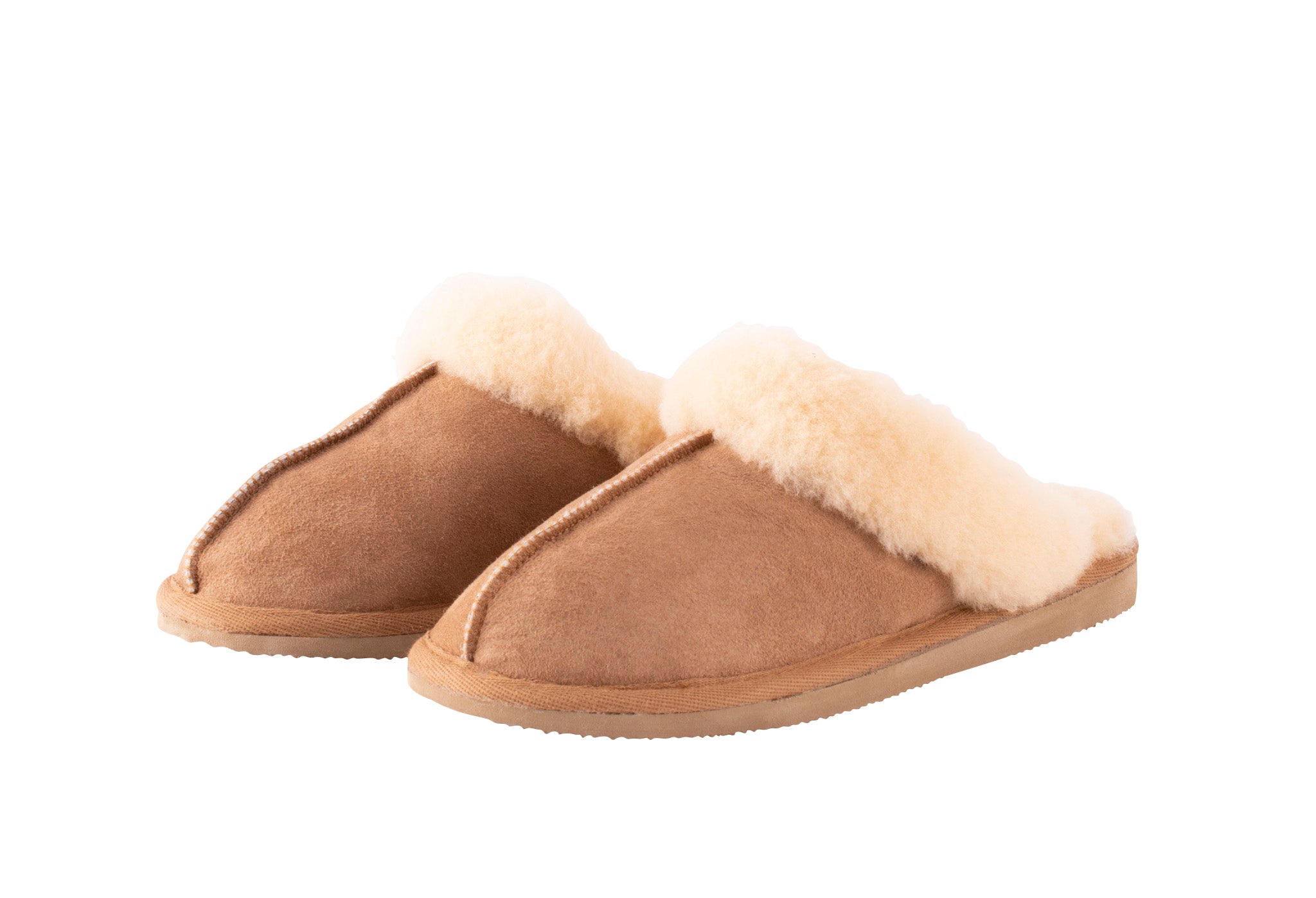Jessica Chestnut Sheepskin Slippers