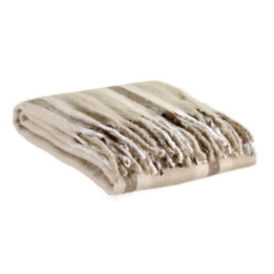 Isabel Recycled Striped Throw Nuage