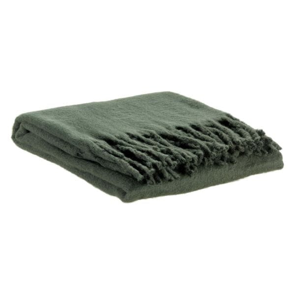 Isabel Recycled Plain Throw Sapin
