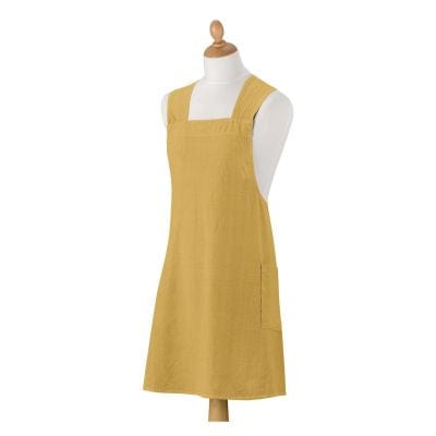 Haru Japanese Style Recycled Cotton Apron Ombré Badiane