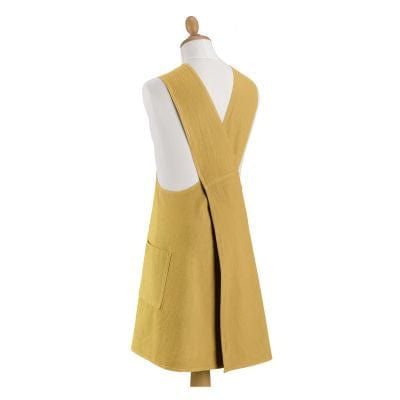 Haru Japanese Style Recycled Cotton Apron Ombré Badiane