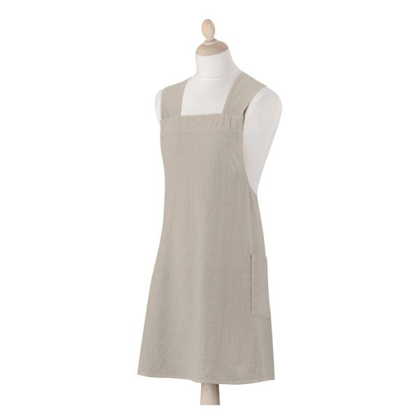 Haru Japanese Style Recycled Cotton Apron Ficelle