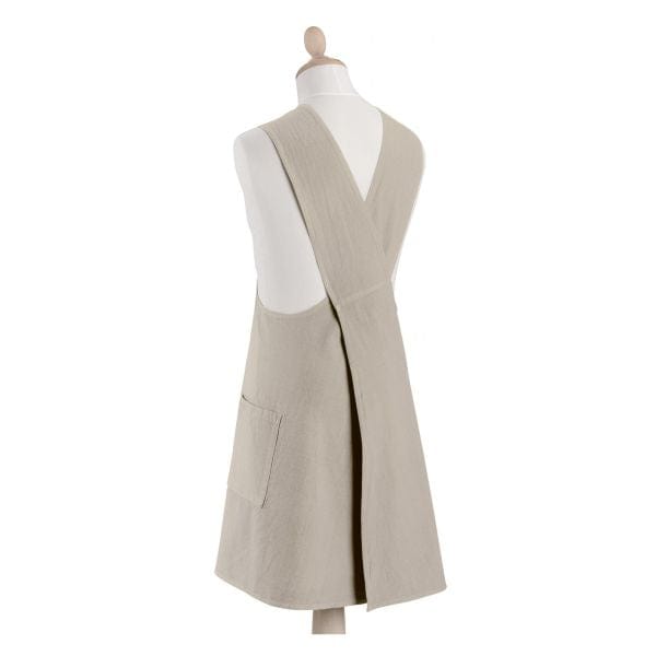 Haru Japanese Style Recycled Cotton Apron Ficelle