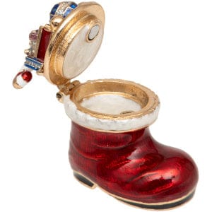 Christmas Boot Trinket Box