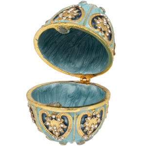 Turquesa Egg Trinket Box