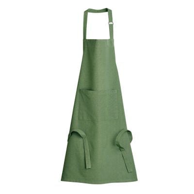 Dario Recycled Cotton Apron, Green (Vert)