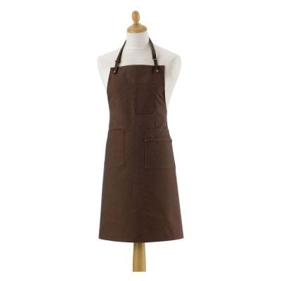 Leo Cotton Apron Coffee