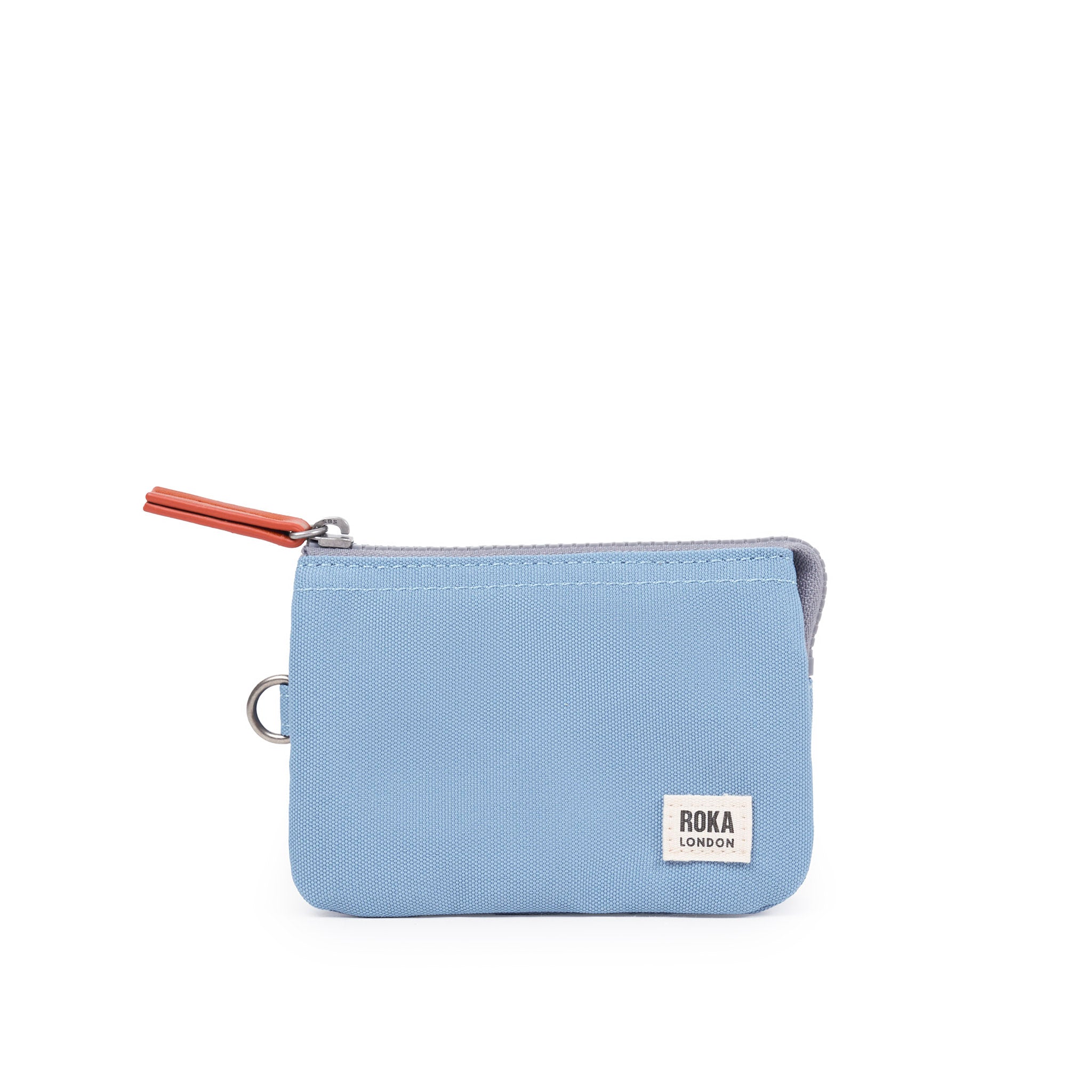Roka Sustainable Canvas Small Carnaby Wallet Retro Blue