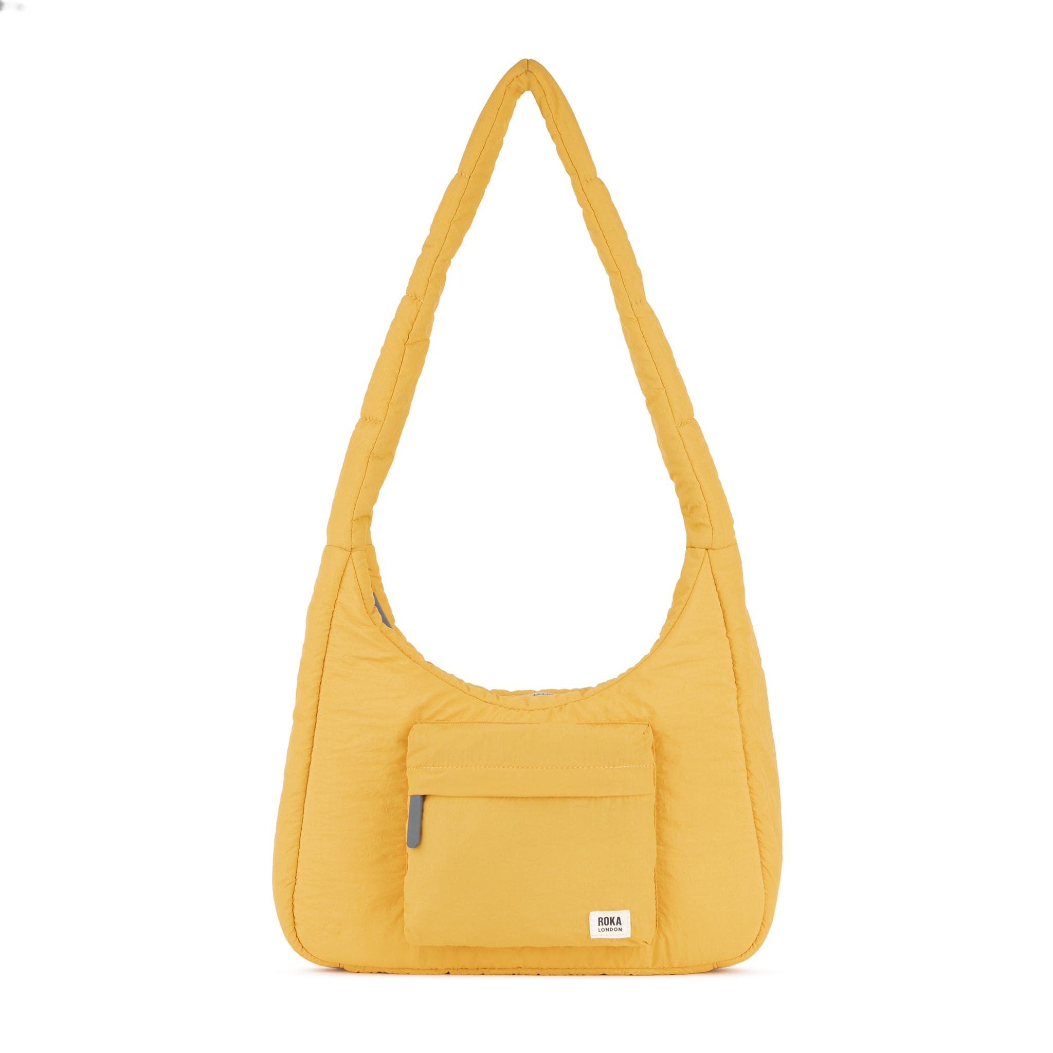 Roka Belsize Puffy Shoulder Bag, Medium Corn