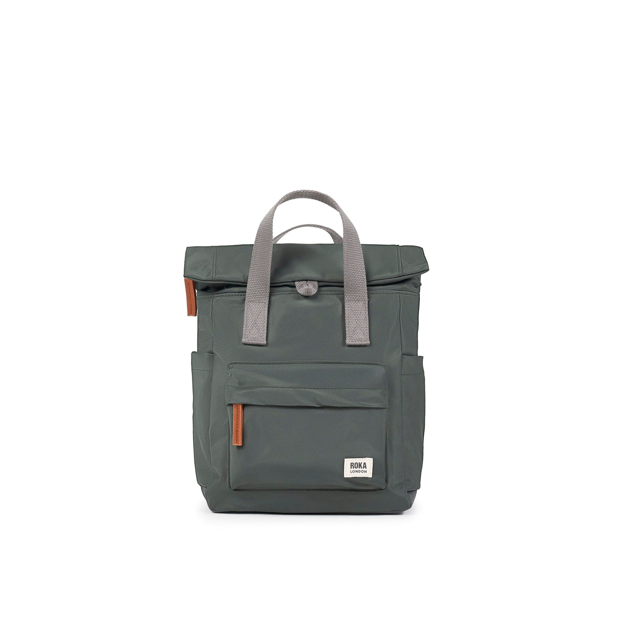 Roka Canfield B Recycled Nylon Rucksack Thyme