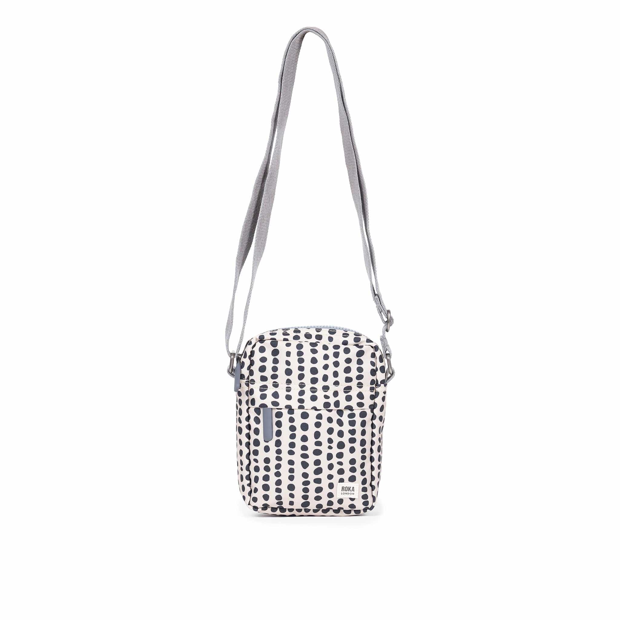 Bond Recycled Canvas Pocket Bag Linear Dot