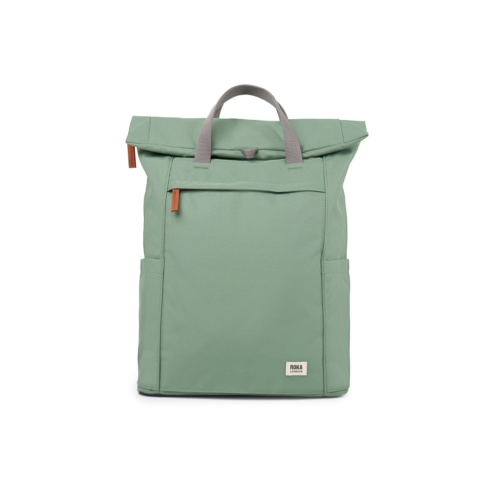 Roka Finchley A Large Recycled Canvas Rucksack Frost