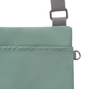 Roka Chelsea Recycled Nylon Crossbody Pocket Medium Frost