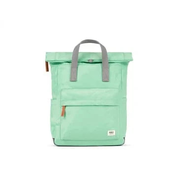 Roka Canfield B Medium Sustainable Nylon Rucksack Matcha
