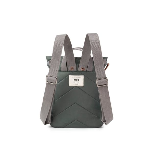 Roka Canfield B Recycled Nylon Rucksack Thyme