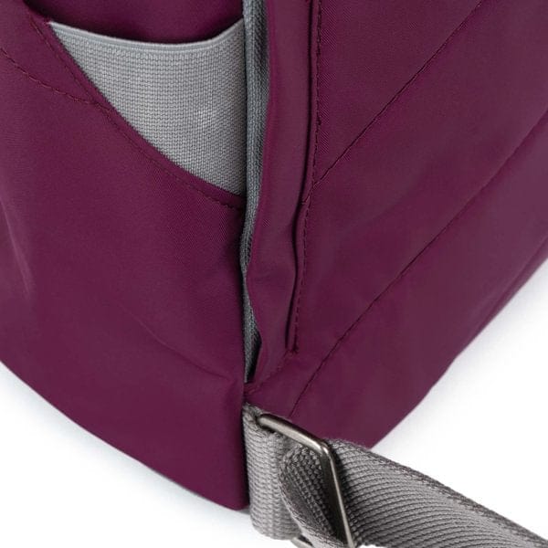 Roka Canfield B Recycled Nylon Rucksack Royal Burgundy 