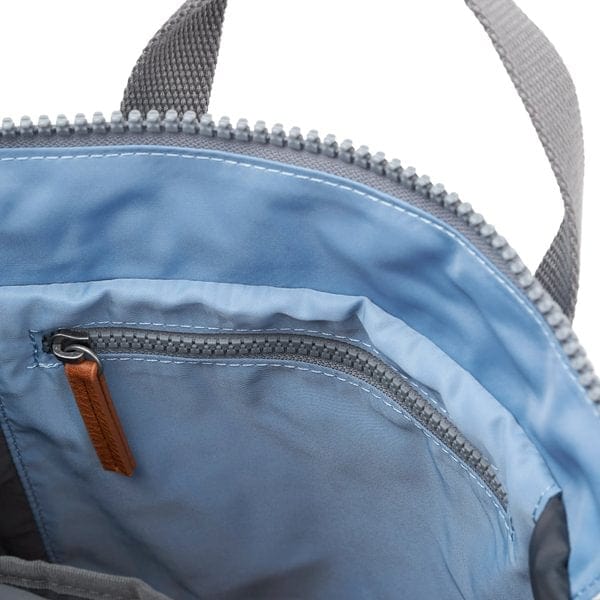 Retro Blue Roka Bantry B Sustainable Nylon Rucksack Small