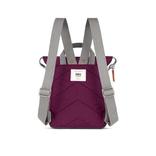 Royal Burgundy Roka Bantry B Sustainable Nylon Rucksack Small