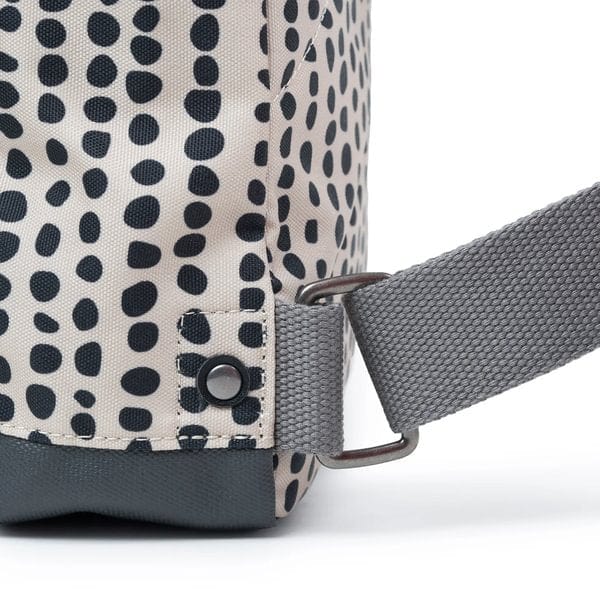 Roka Bantry B Linear Dot Recycled Canvas Rucksack