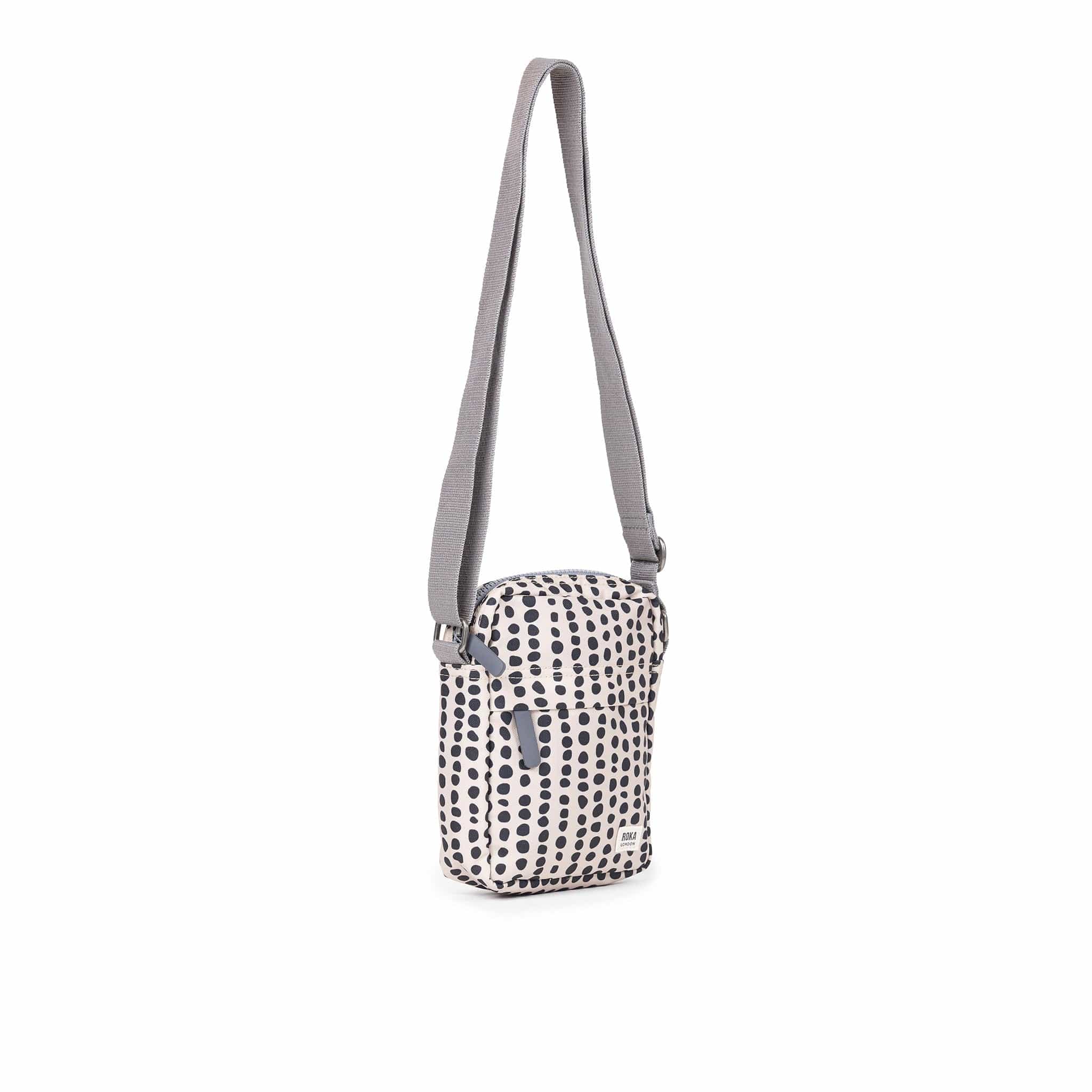 Bond Recycled Canvas Pocket Bag Linear Dot